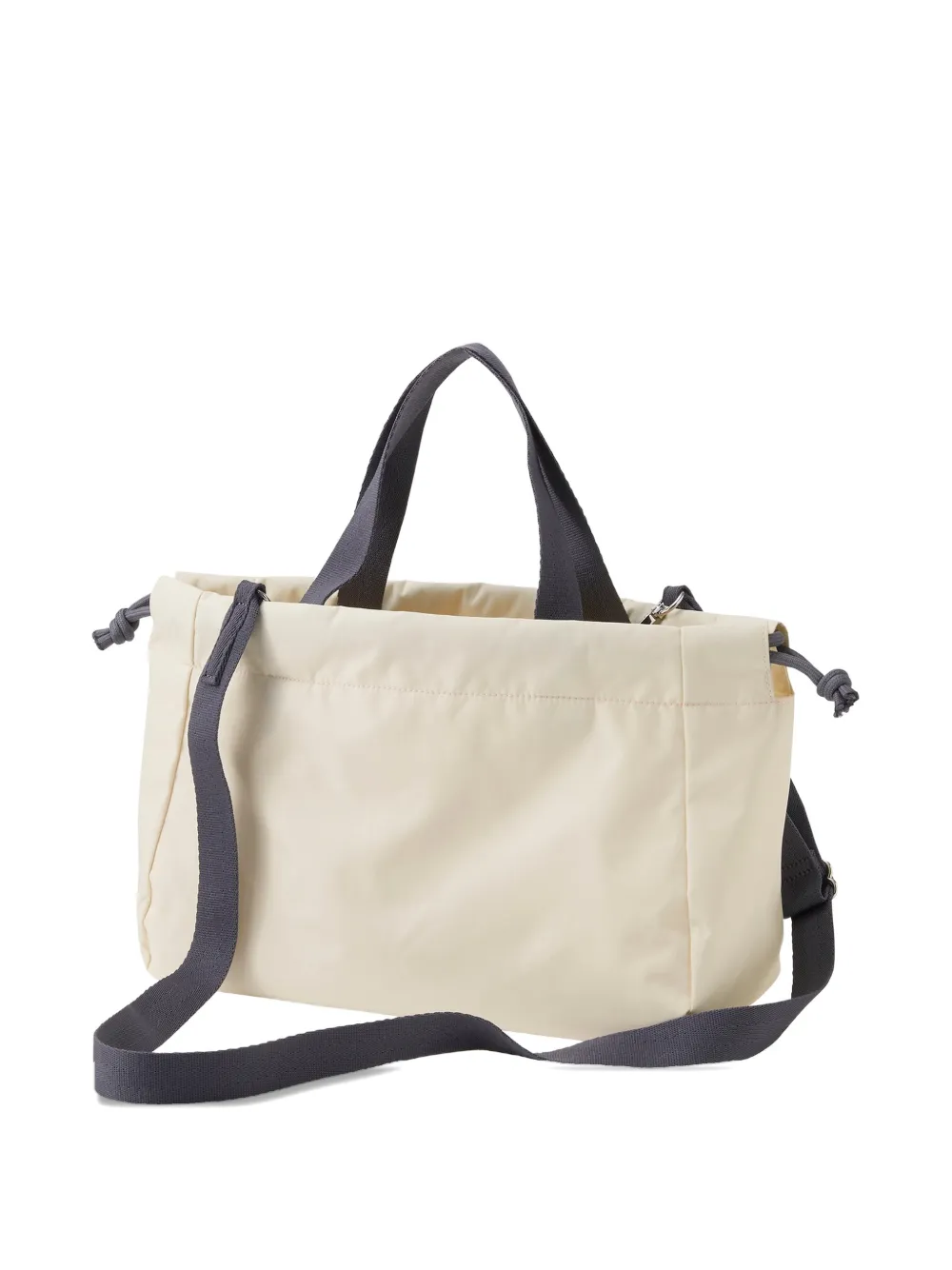 familiar x LeSportsac E W City shopper met trekkoord en geborduurde bloemen Beige