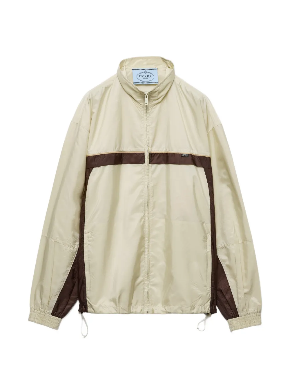Prada Giacca leggera in Re-Nylon - Toni neutri