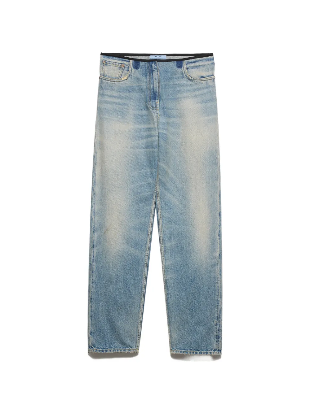 Prada Ausgeblichene Jeans - Blau