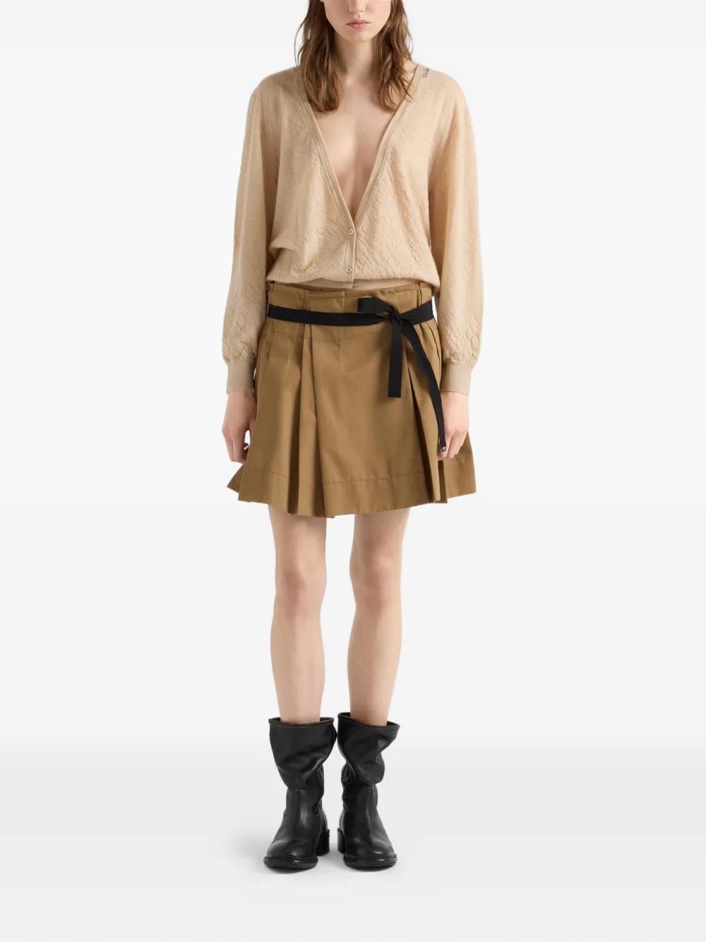 Prada Kasjmier vest Beige