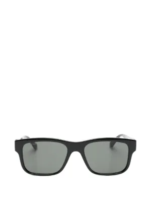 Off-White スクエアフレーム サングラス | ブラック | FARFETCH JP