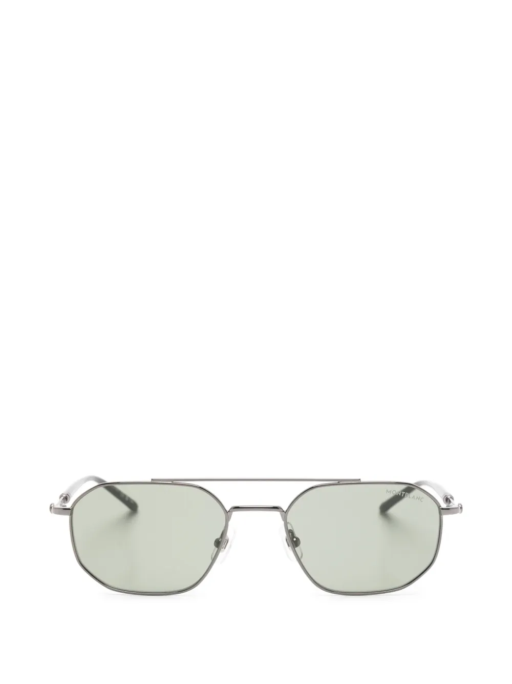 Montblanc double-bridge sunglasses - Grau