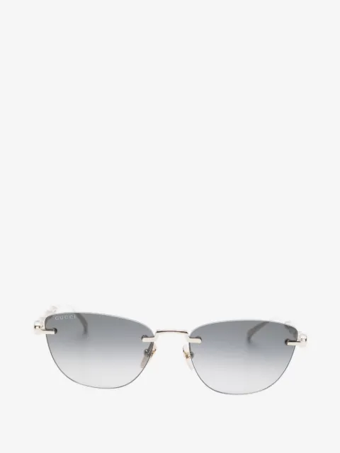Gucci Eyewear Bamboo cat-eye sunglasses