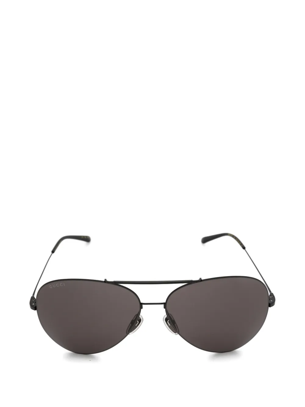 Gucci Eyewear pilot-frame double-bridge sunglasses - Nero