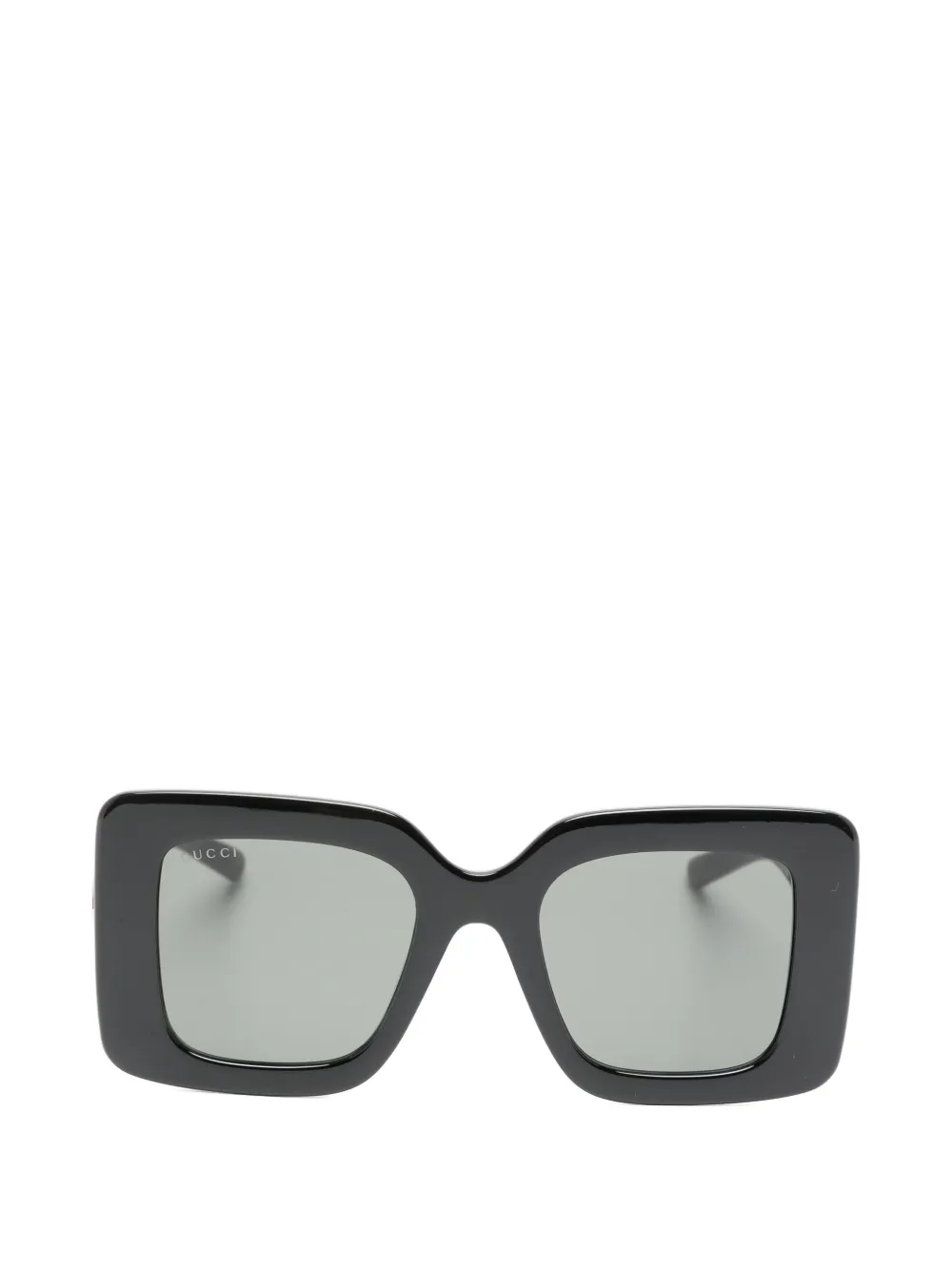 Gucci Eyewear Interlocking G square-frame sunglasses - Nero