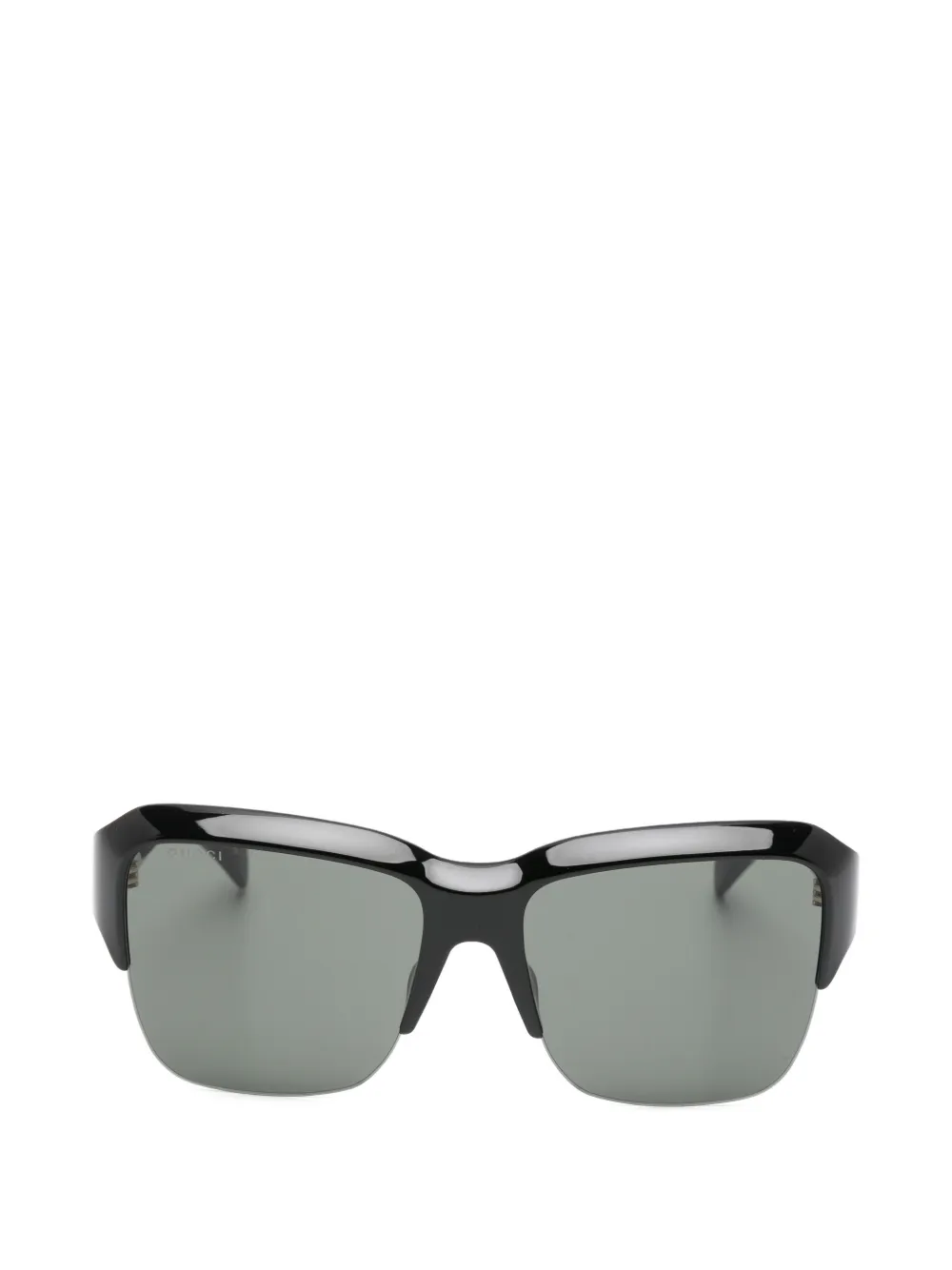 Gucci Eyewear Occhiali da sole geometrici - Nero