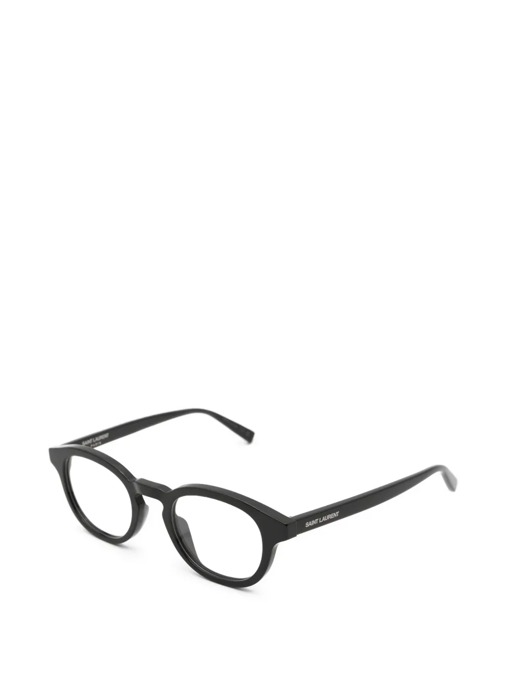 Saint Laurent Eyewear Bril met rond montuur Zwart