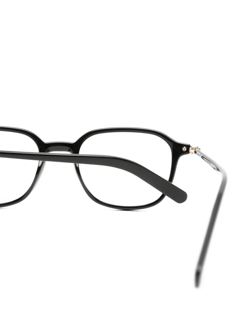 Montblanc Bril met logodetail Zwart