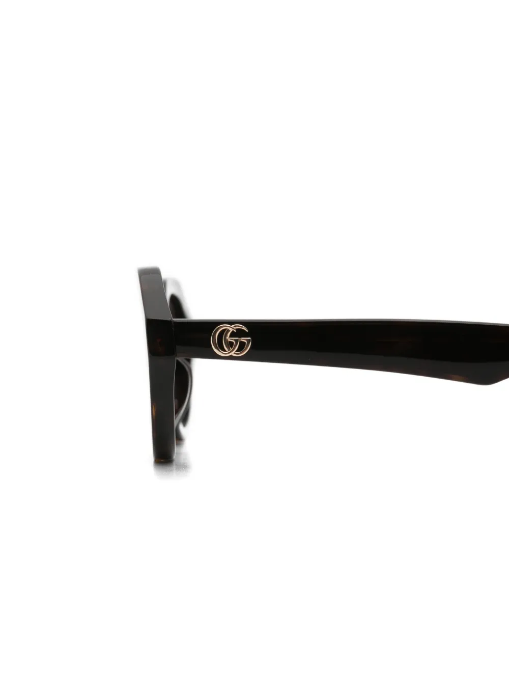 Gucci Eyewear Zonnebril met cat-eye montuur Bruin