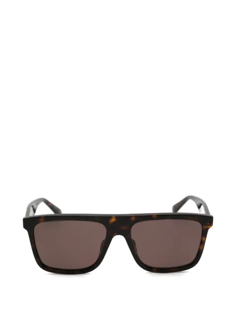 Gucci Eyewear lunettes de soleil à effet écailles de tortue