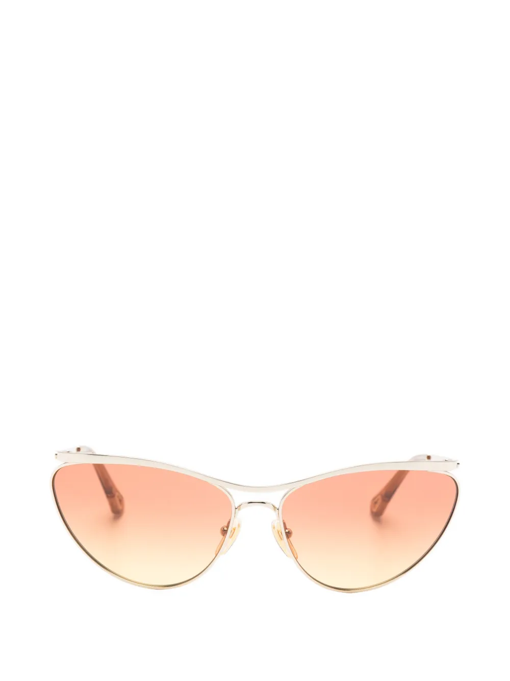 Chloé Eyewear cat-eye-frame sunglasses - Oro