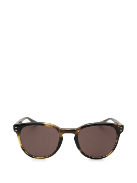 Gucci Eyewear tortoiseshell-effect round-frame sunglasses
