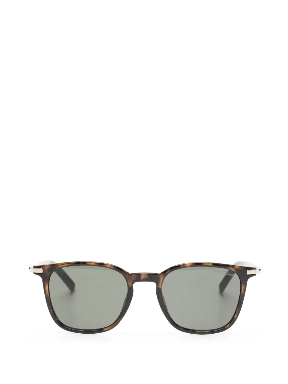 Montblanc square-frame sunglasses - Braun