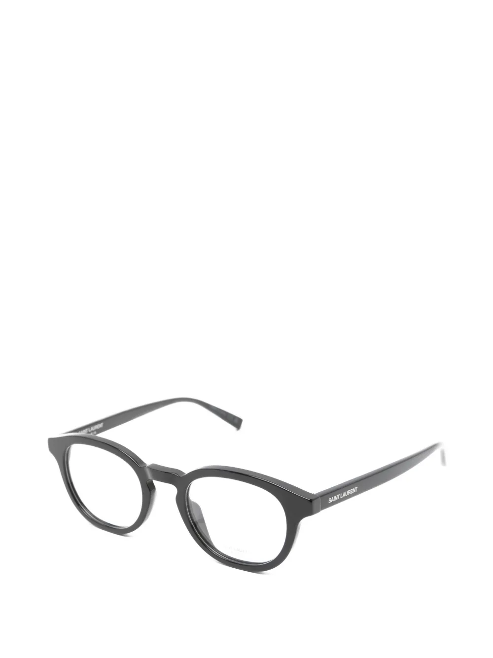 Saint Laurent Eyewear Bril met rond montuur Zwart