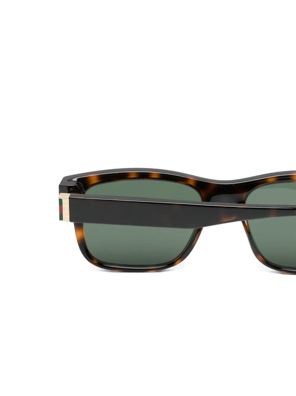 Gucci Eyewear Zonnebril met bruin montuur