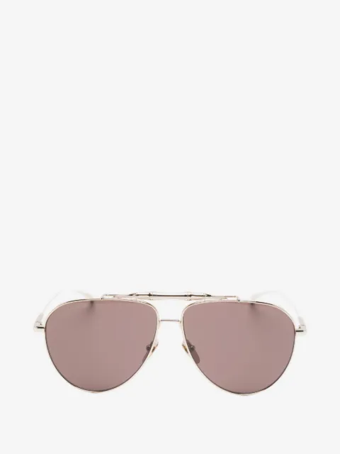 Gucci Eyewear lentes de sol Bamboo