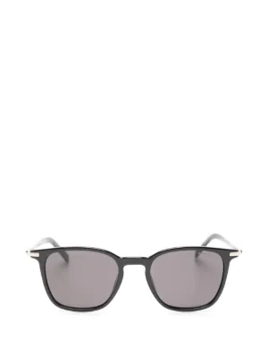 Giorgio Armani ラウンドフレーム サングラス | ブラック | FARFETCH JP