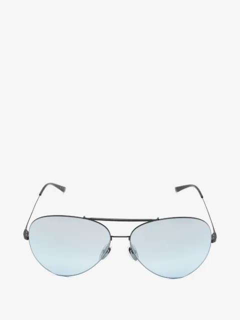 Gucci Eyewear double-bridge pilot-frame sunglasses