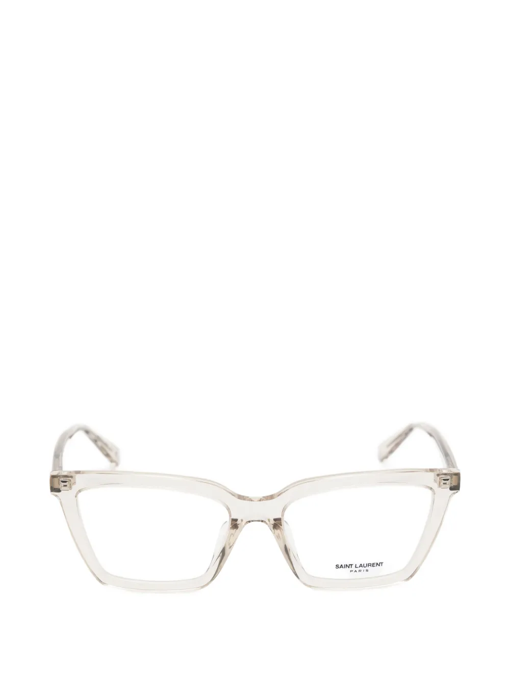 Saint Laurent Eyewear square-frame glasses - Weiß