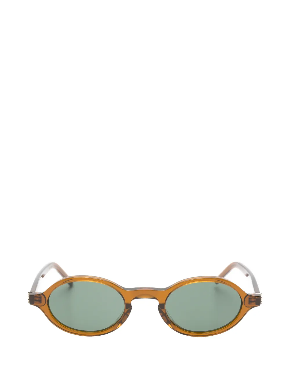 Saint Laurent Eyewear round-frame sunglasses - Braun