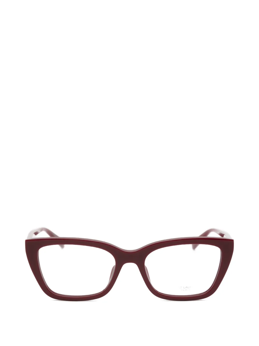 Saint Laurent Eyewear cat-eye frame glasses - Rot