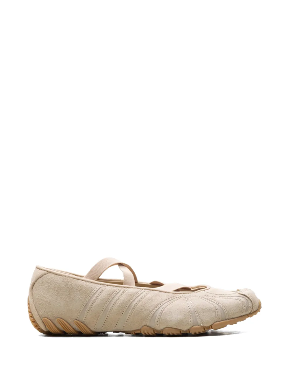 adidas Ghost Sprint elasticated ballet flats - Toni neutri
