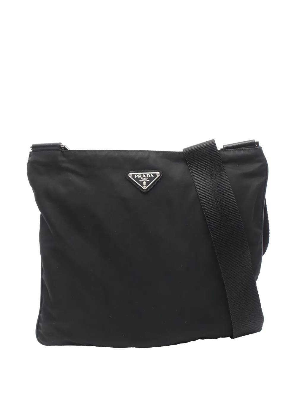 Prada Pre-Owned 2013-2026 Tessuto Zip Top crossbody bag - Nero