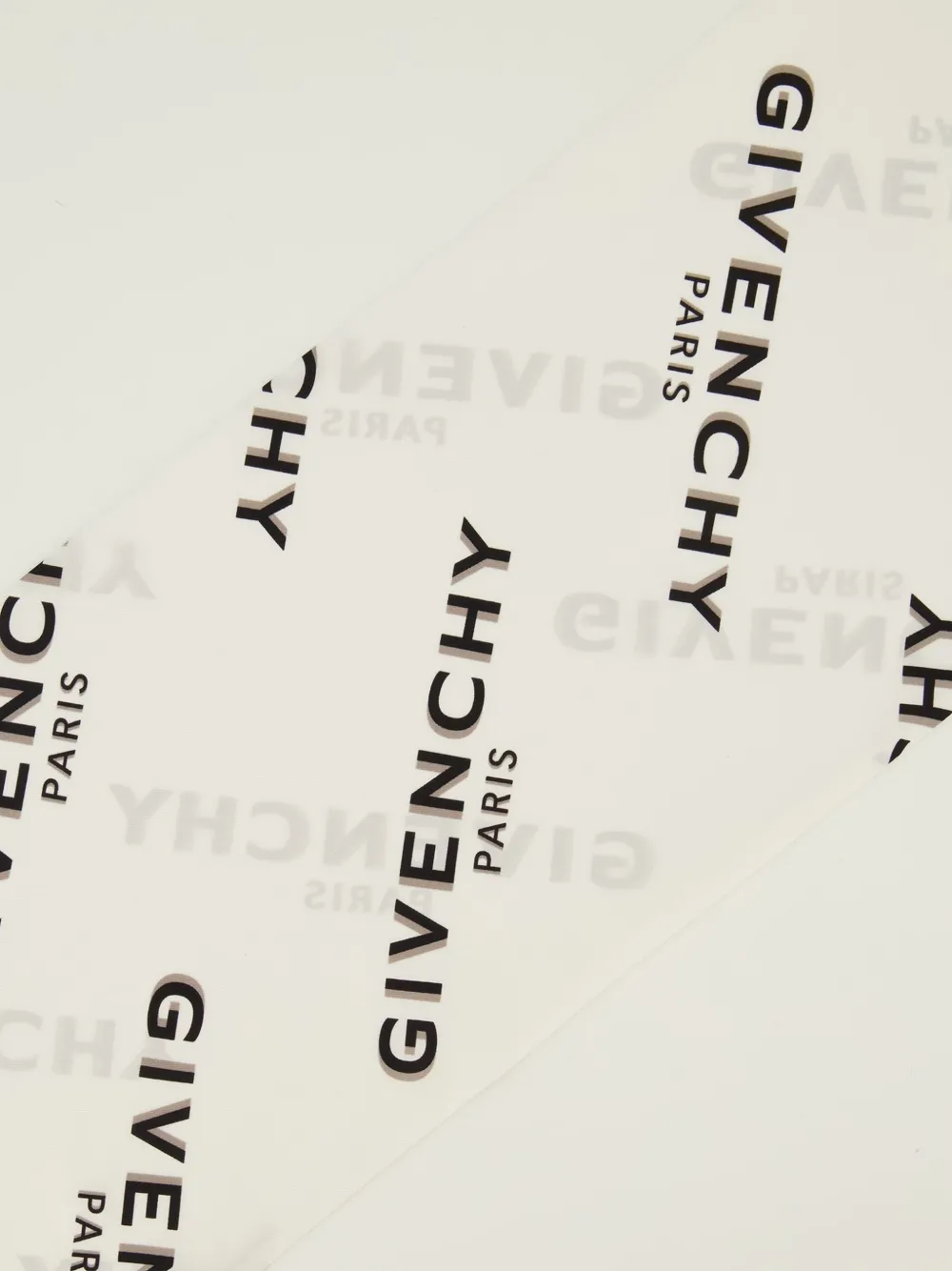 Givenchy Maxi Shadow bandeau sjaal met logoprint Wit