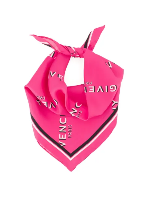 Givenchy pañuelo Shadow pequeño con logo estampado