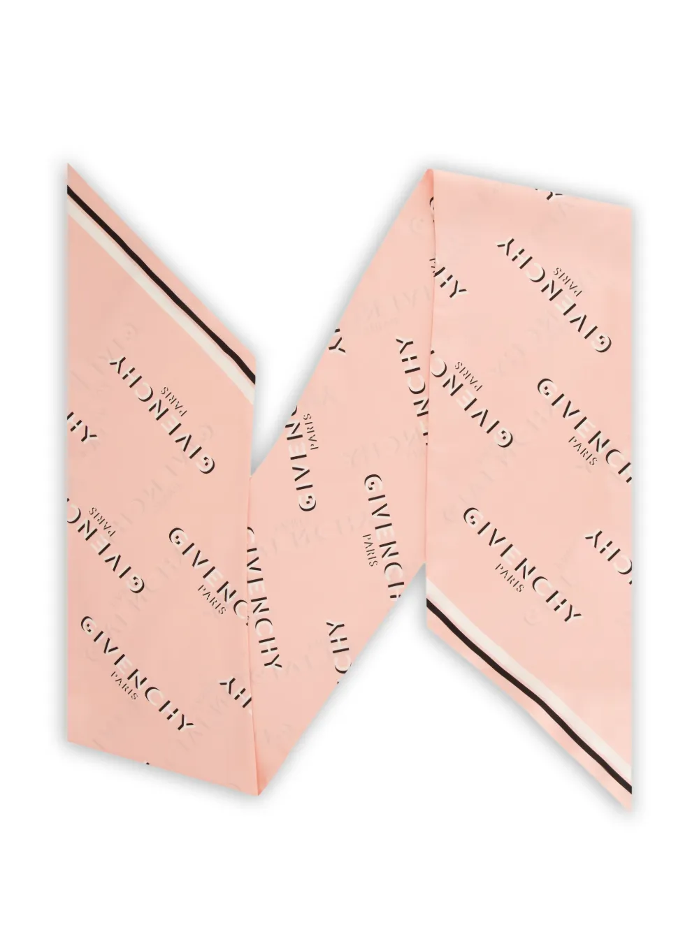 Givenchy Maxi Shadow bandeau sjaal met logoprint Roze