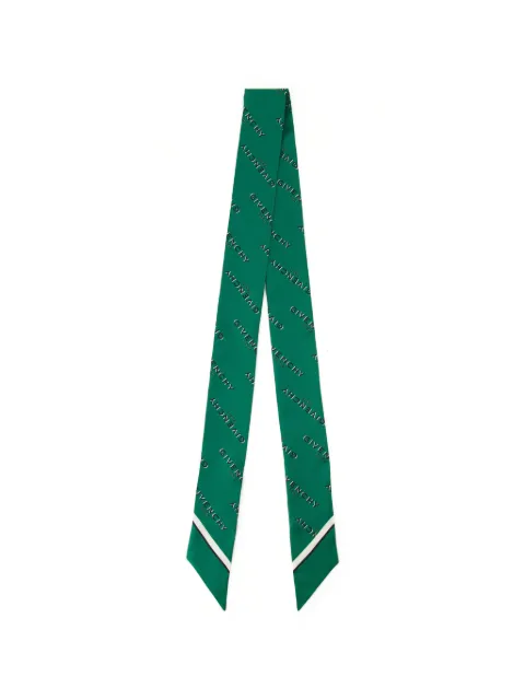 Givenchy Shadow logo-print headband scarf