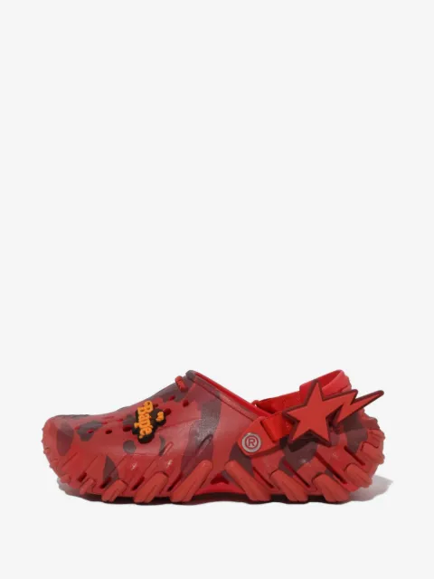 Crocs x A Bathing Ape Echo camouflage-print clogs