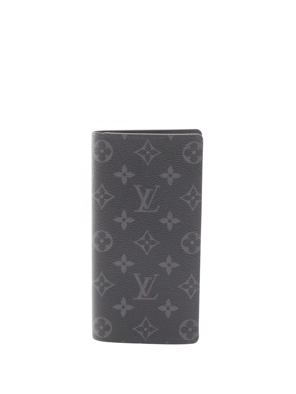 Louis Vuitton Pre-Owned 2021-2026 Monogram Eclipse Braza Wallet long wallets - Schwarz