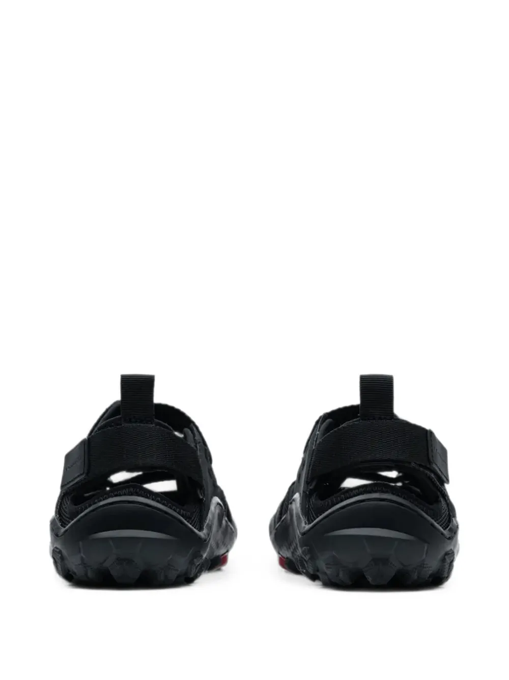 Vivobarefoot touch-strap mesh slip-on Zwart
