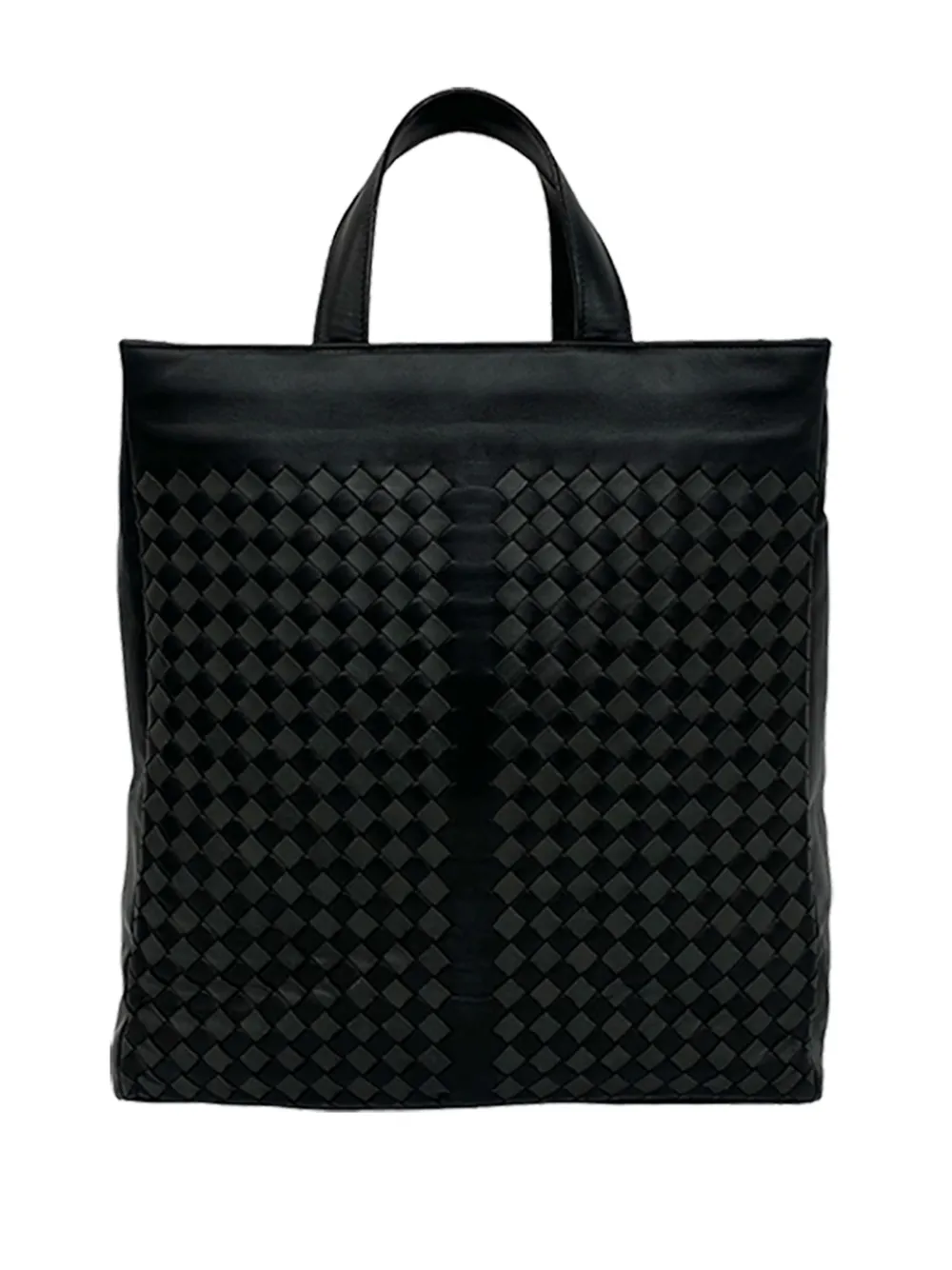 Bottega Veneta Pre-Owned 2000-2012 Bicolor Nappa Intrecciato tote bag - Schwarz
