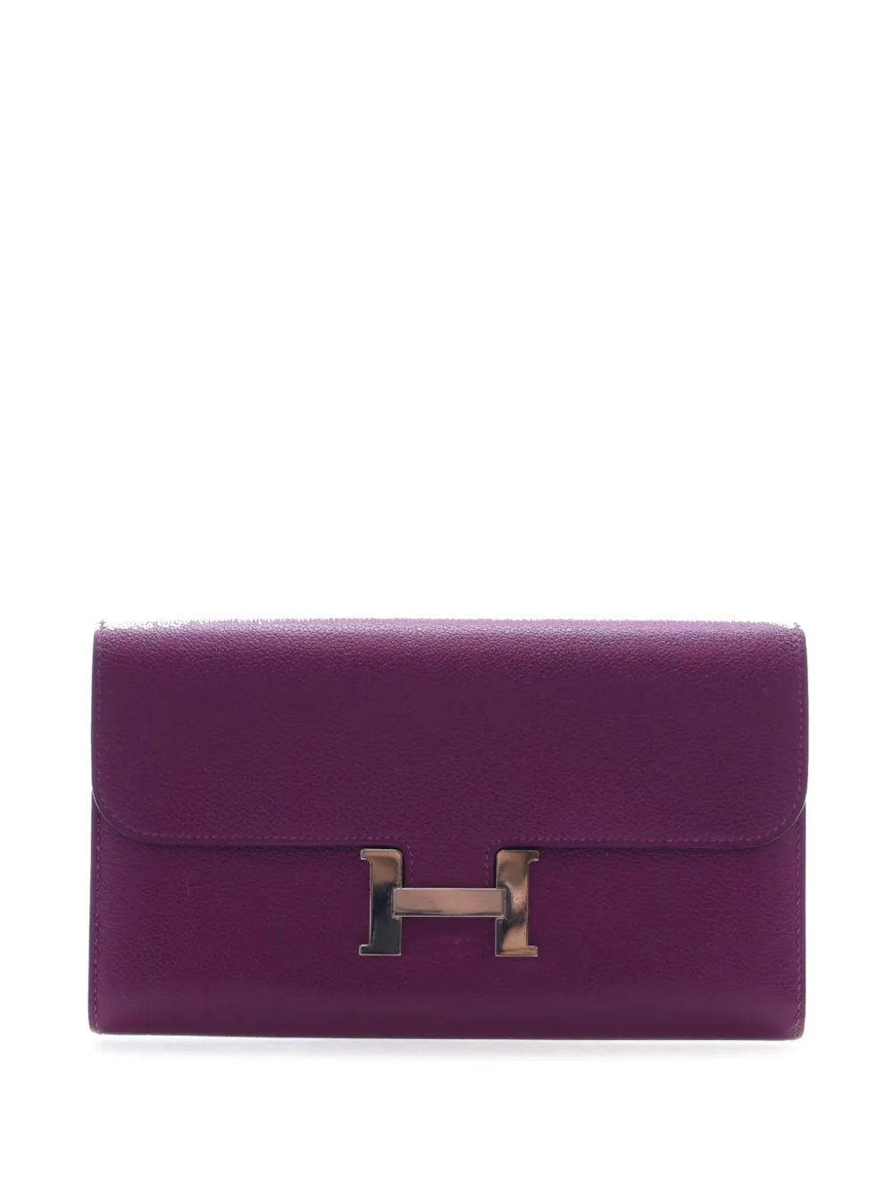 Hermès Pre-Owned 2020 Epsom Constance Wallet long wallets - Viola