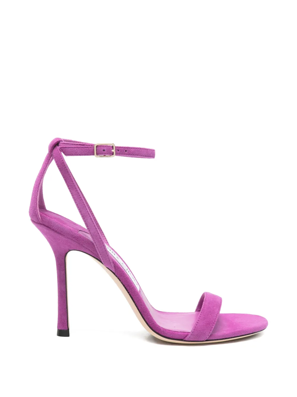 Jimmy Choo Moza suede ankle-strap sandals - Violett