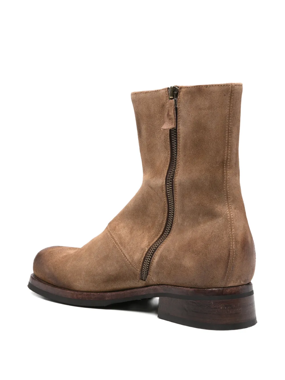 ERALDO side-zip boots Bruin