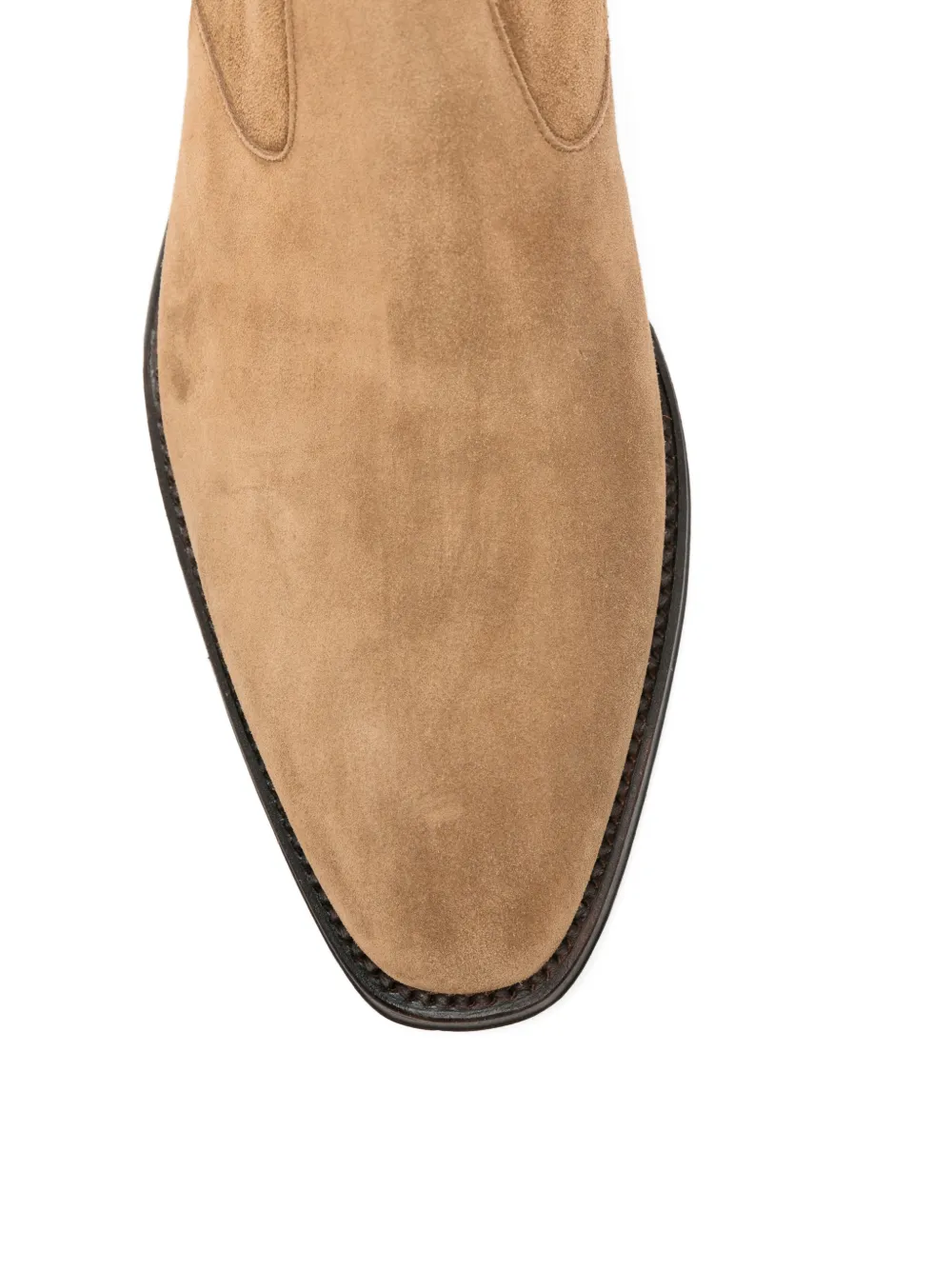 ERALDO suede side-zip cowboy boots Bruin