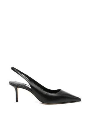Prada レザーパンプス | ブラック | FARFETCH JP