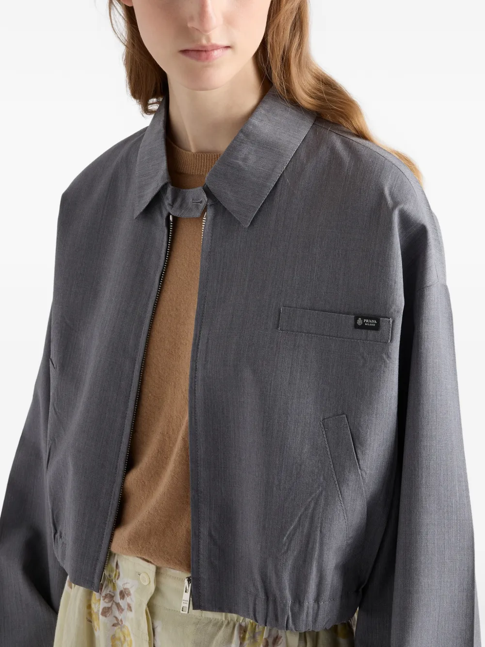 Prada Licht jack Grijs