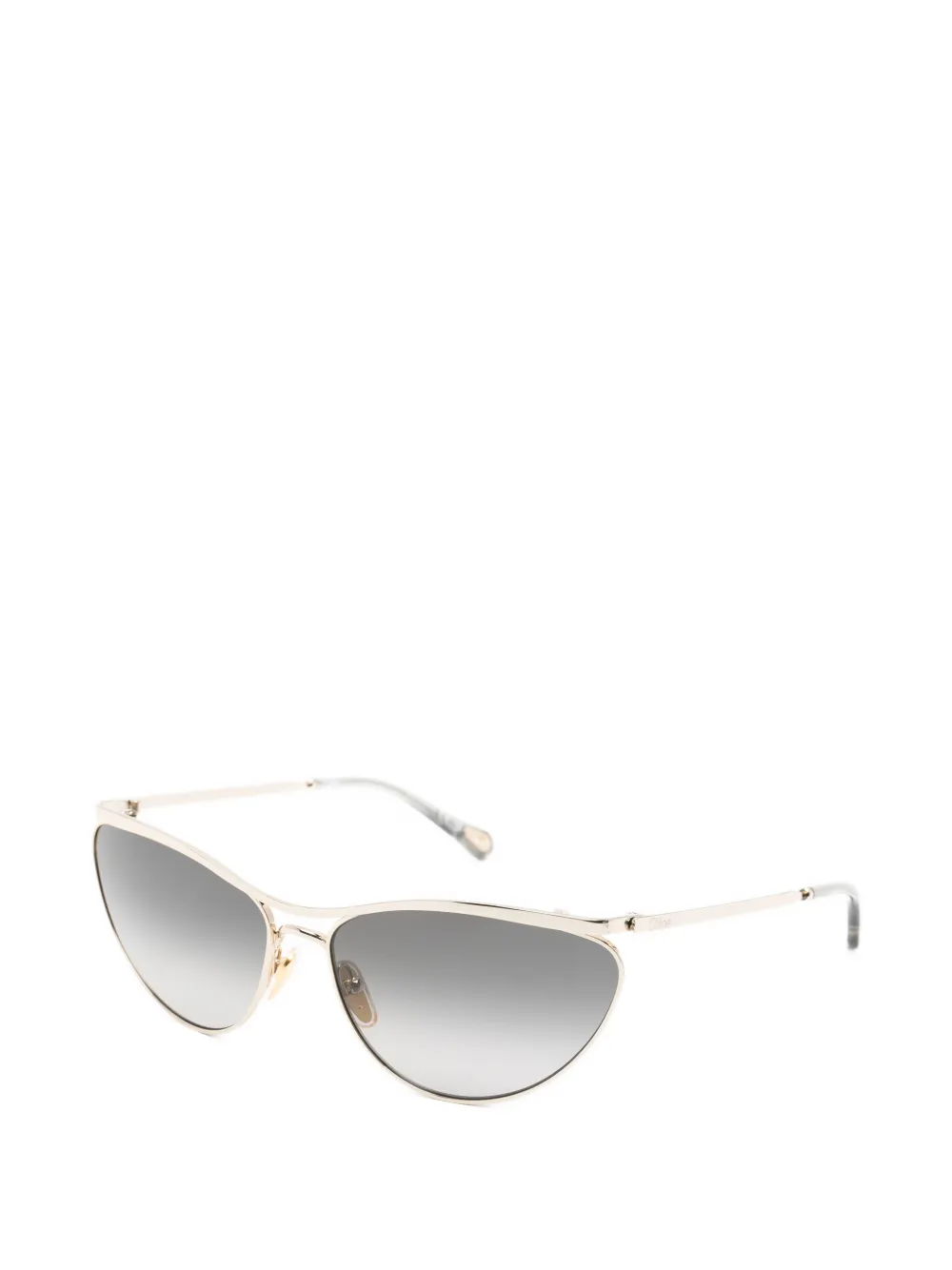  Chloé Eyewear Cat-eye-frame Sunglasses - Oro 