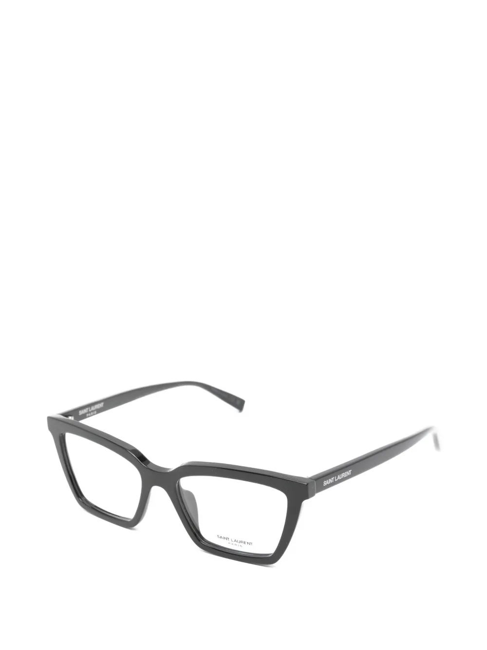 Saint Laurent Eyewear Bril met rechthoekig montuur Zwart