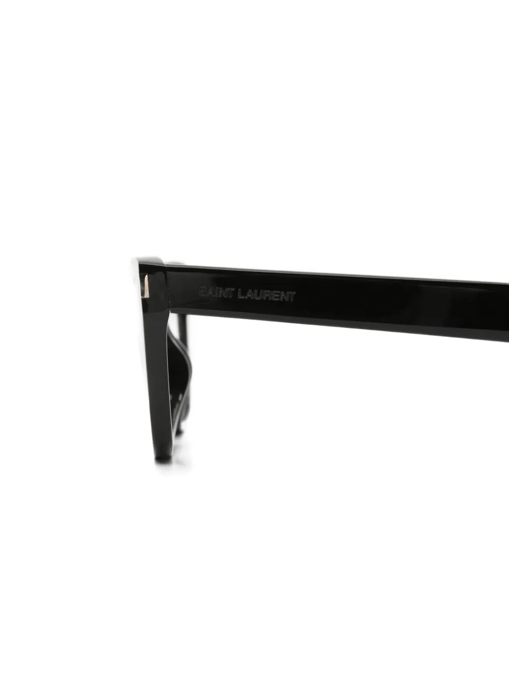Saint Laurent Eyewear Bril met cat-eye montuur Zwart