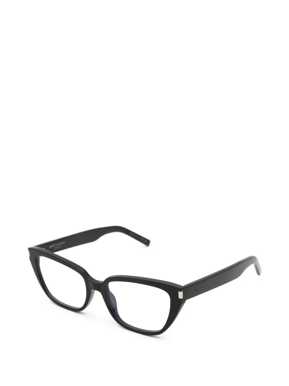 Saint Laurent Eyewear Bril met cat-eye montuur Zwart