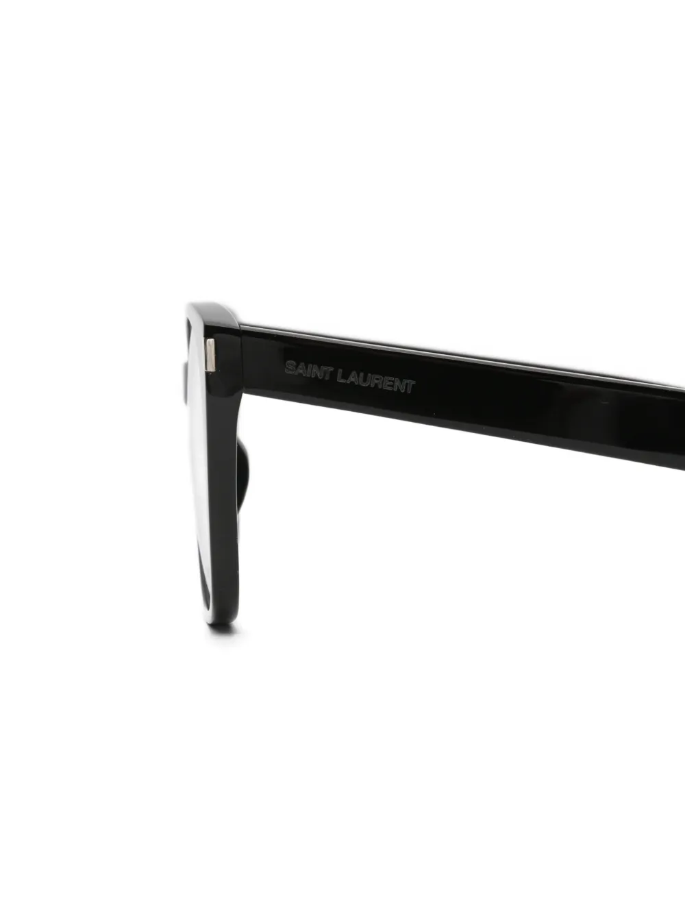 Saint Laurent Eyewear SL 897 bril met rond montuur Zwart