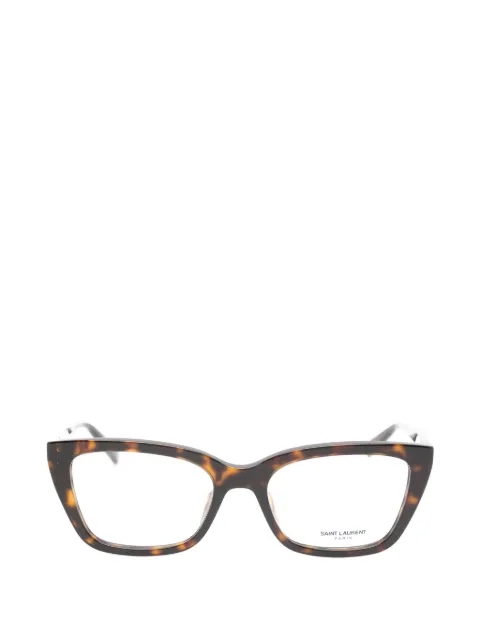 Saint Laurent Eyewear tortoiseshell-effect glasses