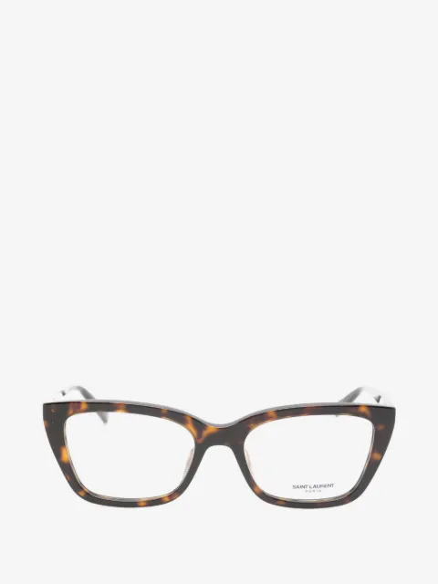 Saint Laurent Eyewear tortoiseshell-effect glasses