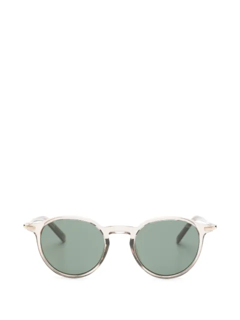 Montblanc round-frame logo-detail sunglasses