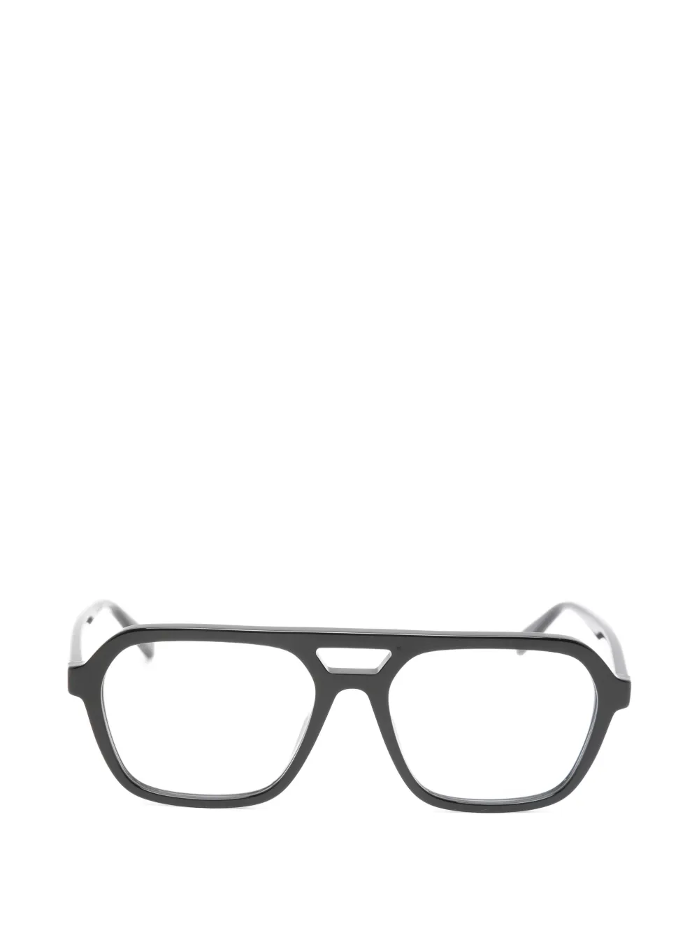 Saint Laurent Eyewear pilot-frame glasses - Nero